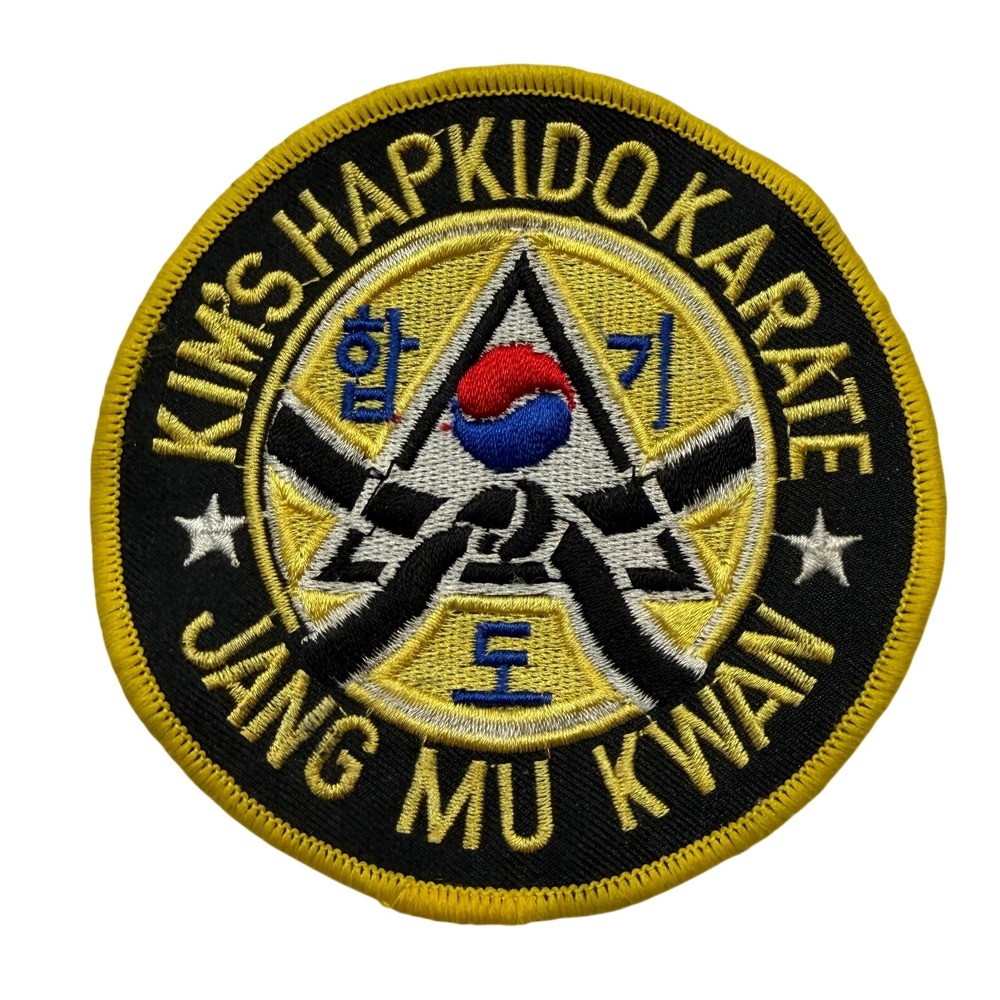 Kims Hapkido Karate Jang Mu Kwan Patch